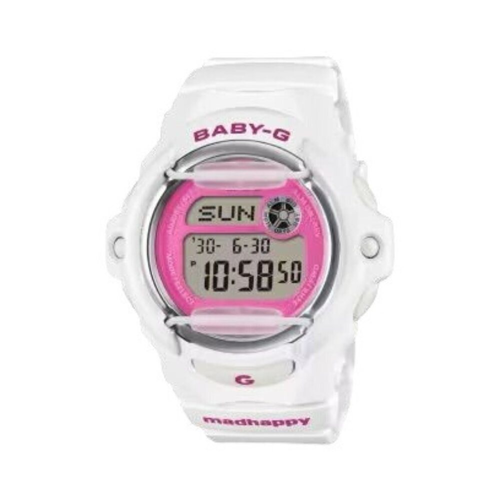 Casio x MadHappy Baby-G Watch Style BG-169MH-7CR in White - Picture 1 of 8